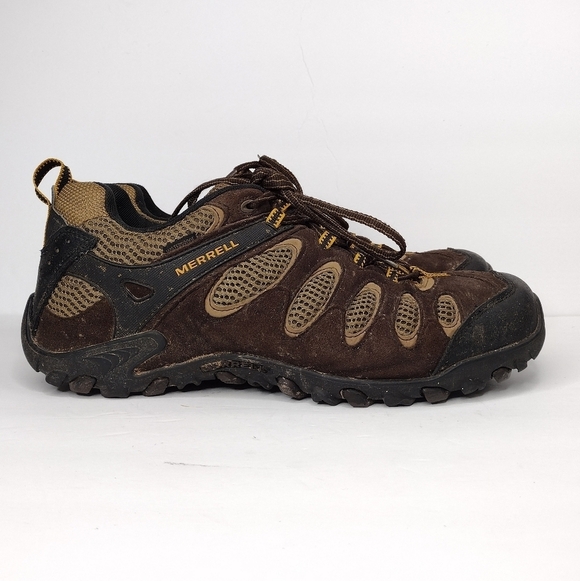 Merrell Vertis Ventilator Waterproof Leather Hiking Sneakers Athletic Shoes - Picture 3 of 14